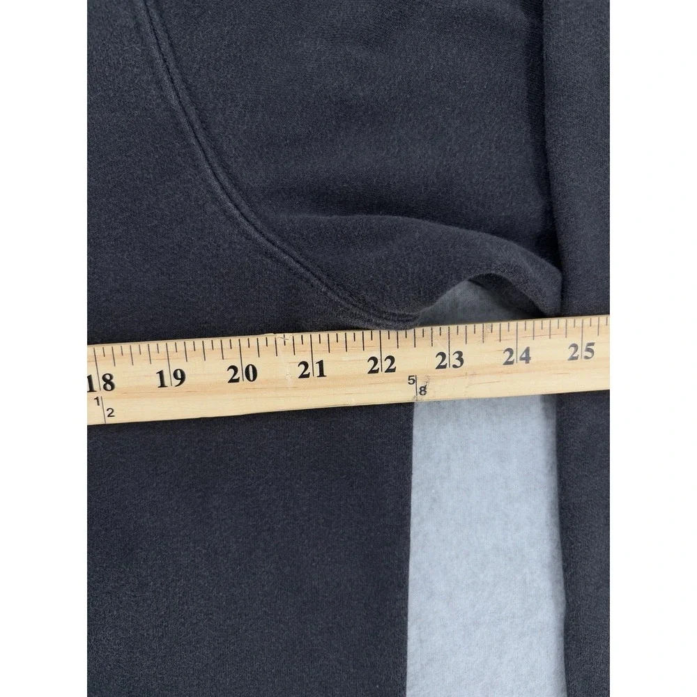 The North Face Box NSE‎ Pullover Hoodie Black Red Logo Men's Medium
